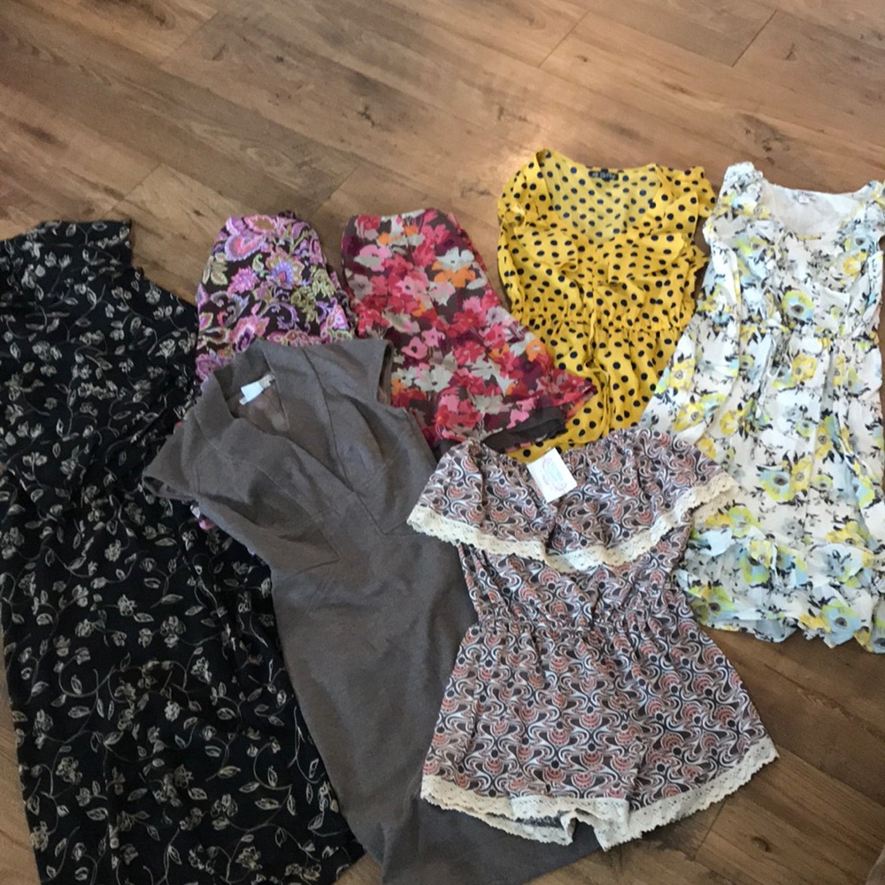 Dress and skirt lot